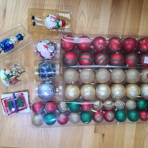 Festive Christmas Ornament Set